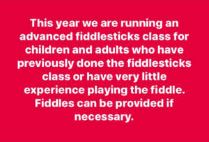 NEW – Advanced Fiddlesticks Class | Joe Mooney Summer School